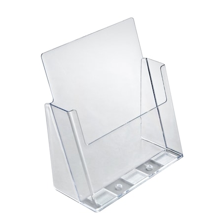 Azar Displays Letter Sized Brochure Holder, PK2 252385